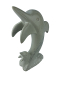 Preview: Specksteinfigur "Delphin mit Jungen" aus Kenia